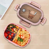 Capybara Bento Lunch Box Anime Animals Print Food Storage Containers Kids School Picnic Lunchbox Boys Girls Office Dinner Cases Khamik Shop Online