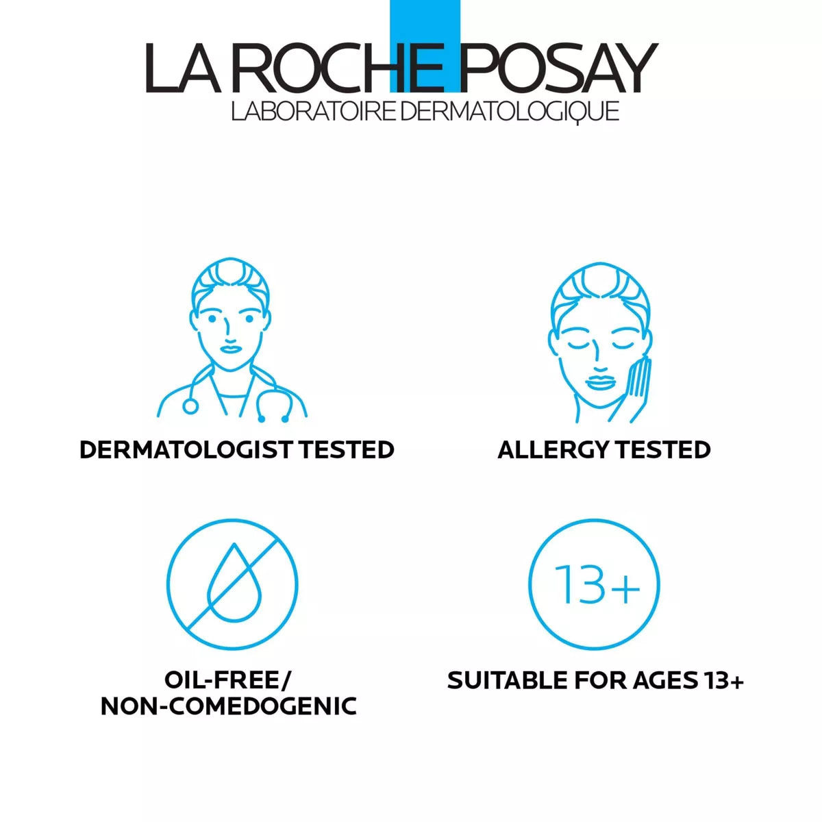 La Roche Posay, Toleriane Double Repair Matte Face Moisturizer, Daily Gel Face Moisturizer with Ceramide and Niacinamide for Oily Skin - 3.38 Fl Oz