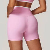 Yoga Shorts Women Fitness Shorts V-shaped Waist Running Cycling Shorts Breathable Sports Leggings High Waist Workout Gym Shorts Khamik Shop Online