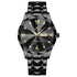 VA VA VOOM Hot Selling Original Blue Gold Quartz Watch Men Fashion High Quality Japanese Movement Gold Stainless Steel Fashion Clock Sports Gift Watch Men Rhombus Design Business Quartz Watch Men Fashion Gold Clock Sports Gift Watch for Men Khamik Shop Online