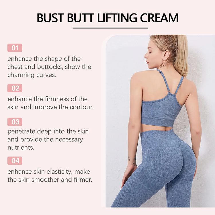 OceAura Hip & Breast Firming Cream - Deep Moisturizing Body Care for Chest & Hip Skin, Nourishing Smooth Formula to Tighten Khamik Shop Online