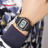 SKMEI 2343 Military Digital Watch Sports Shockproof Waterproof Multi Functional Men&