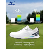 2026 New Mizuno Golf Shoes Mens BOA Closure Spikeless Trainers Anti-Slip Comfortable Athletic Outdoor Sports Sneakers 51GM265101 Khamik Shop Online
