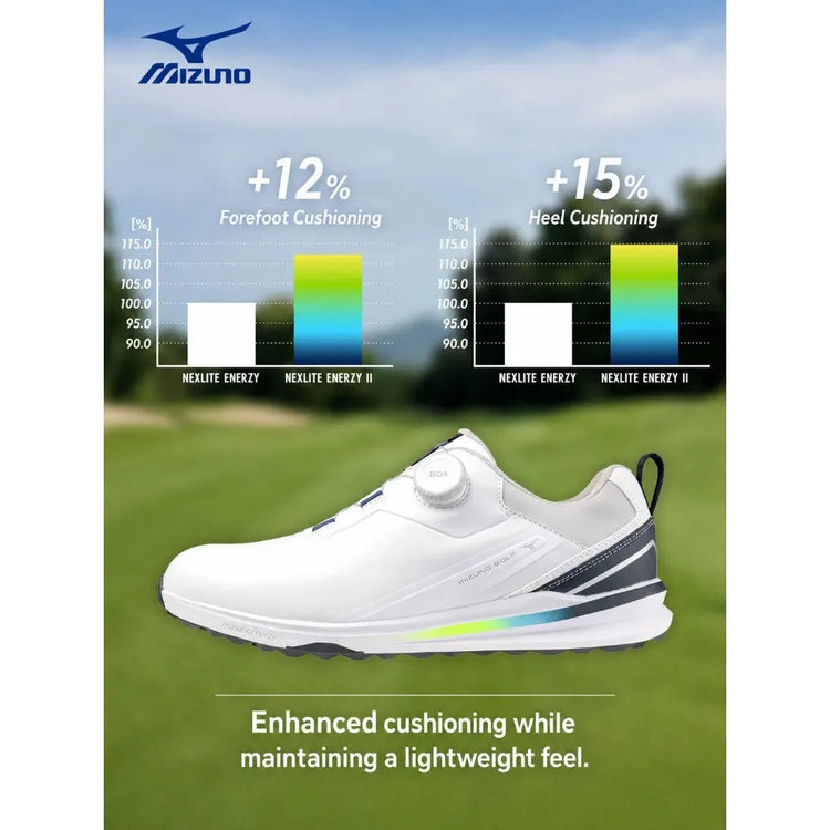 2026 New Mizuno Golf Shoes Mens BOA Closure Spikeless Trainers Anti-Slip Comfortable Athletic Outdoor Sports Sneakers 51GM265101 Khamik Shop Online