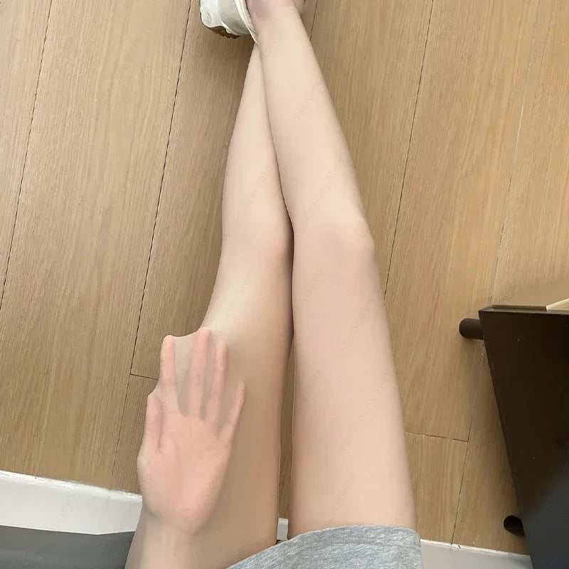 High Elasticity Shark Skin Leggings for Women Summer Ultra Thin Breathable Quick Dry Control Butt Lifting for Gym Khamik Shop Online