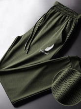 Men Fashion Quick Dry Pants Lightweight Hiking Jogging Running Trousers Breathable Workout Gym Ankle Tied Athletic Pants Khamik Shop Online