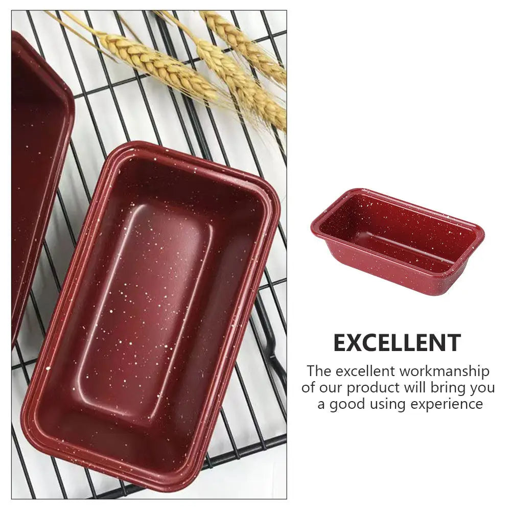 Carbon Steel Loaf Pan Nonstick Bread Baking Mold Rectangular Toast Pan for Oven Baking Quick Release Smooth Edges Kitchen Gadget Khamik Shop Online