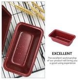 Carbon Steel Loaf Pan Nonstick Bread Baking Mold Rectangular Toast Pan for Oven Baking Quick Release Smooth Edges Kitchen Gadget Khamik Shop Online