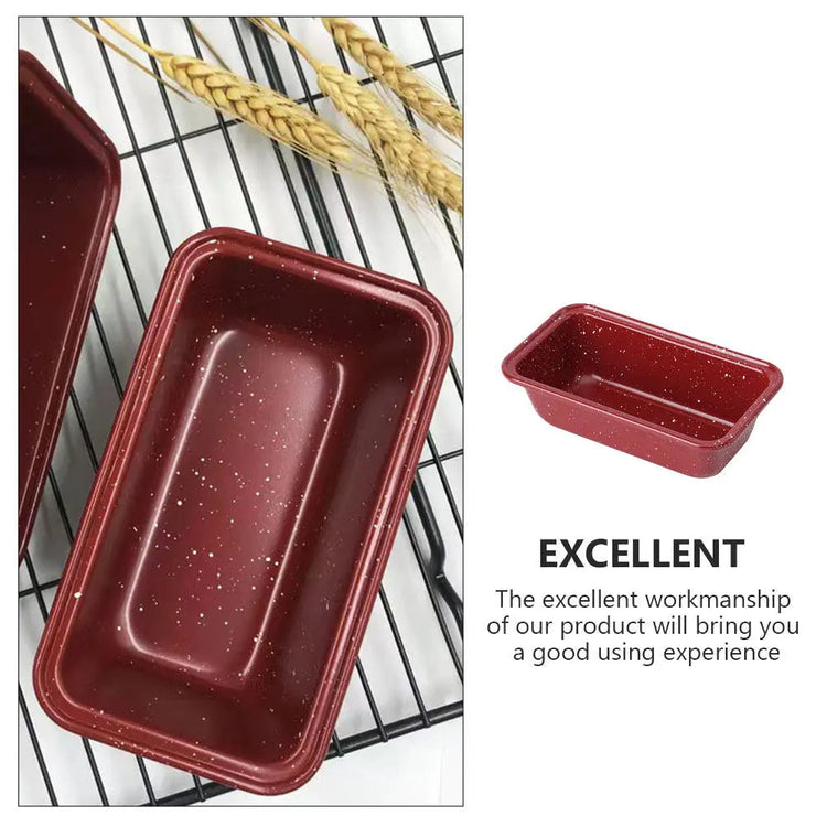 Carbon Steel Loaf Pan Nonstick Bread Baking Mold Rectangular Toast Pan for Oven Baking Quick Release Smooth Edges Kitchen Gadget Khamik Shop Online
