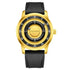 FOXBOX Magnetic Driven Watch Fashion Waterproof Quartz Wristwatch Rolling Steel Ball Pointer Sports Watches Military Clock+Box Khamik Shop Online
