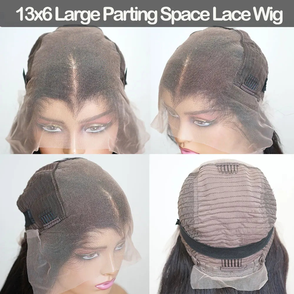 Lagos Hairline Ombre Colored Curly 100% Human Hair Wigs Brazilian Hair 13x6 Transparent Lace Frontal Wigs On Clearance Sale Khamik Shop Online