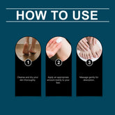 OCEAURA 100ml Foot Cuticles Remover Solution No Tools Required Gentle Non-irritating Removes Foot Cuticles Callus Restore Smooth Khamik Shop Online