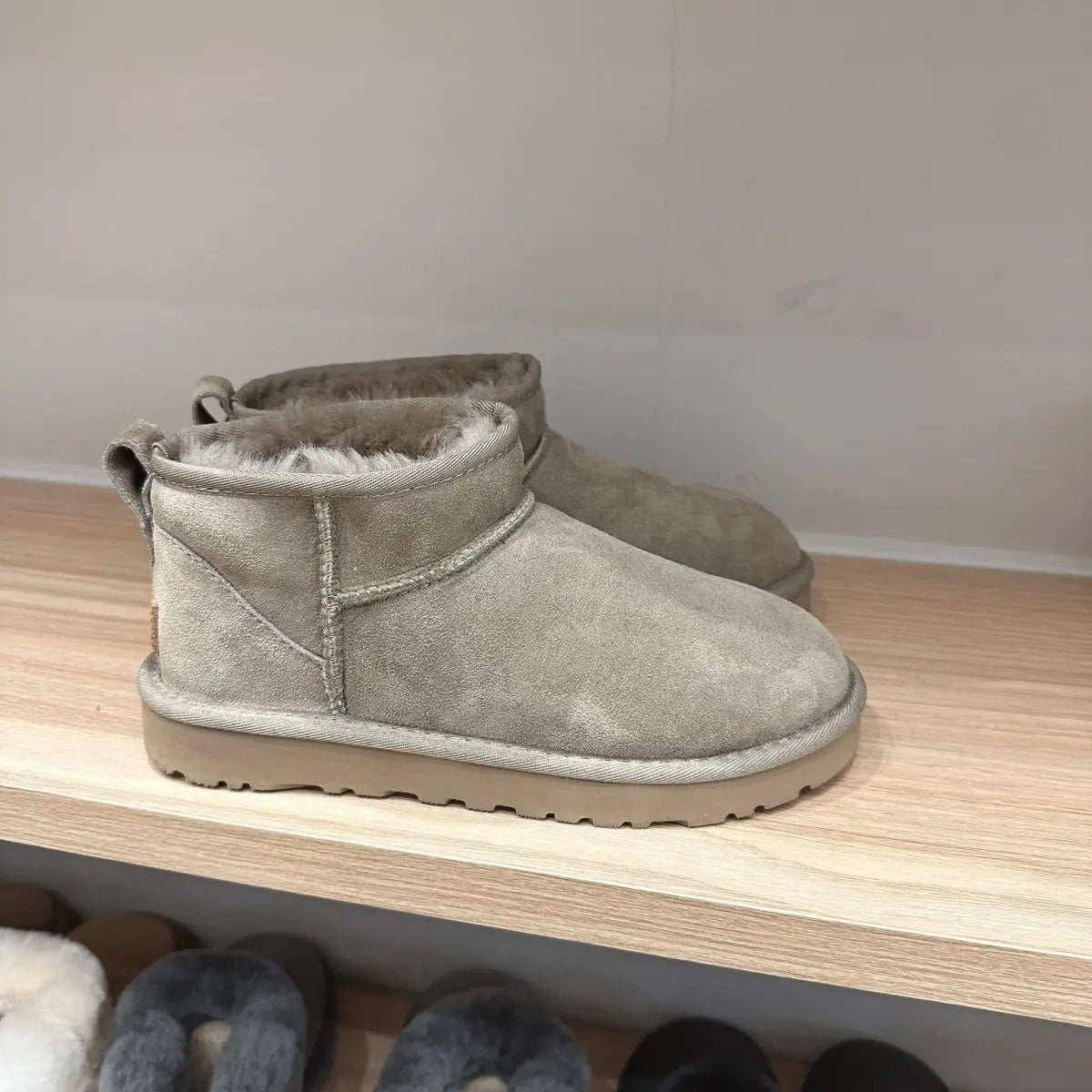 2026 New Winter Snow Boots Ladies Platform High Heel Shoes Women Ankle Boots Luxury Designer Classic Ultra Mini Fur Boot Khamik Shop Online