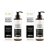 OceAura Sandalwood Body Wash Full Body Refreshing Scent Long Lasting Fragrance Cleanser Soothing Skin Care Non-irritating Odor Control Shower Gel Khamik Shop Online