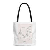 Mom and I Shopper Tote Bag Medium Yellow Pandora