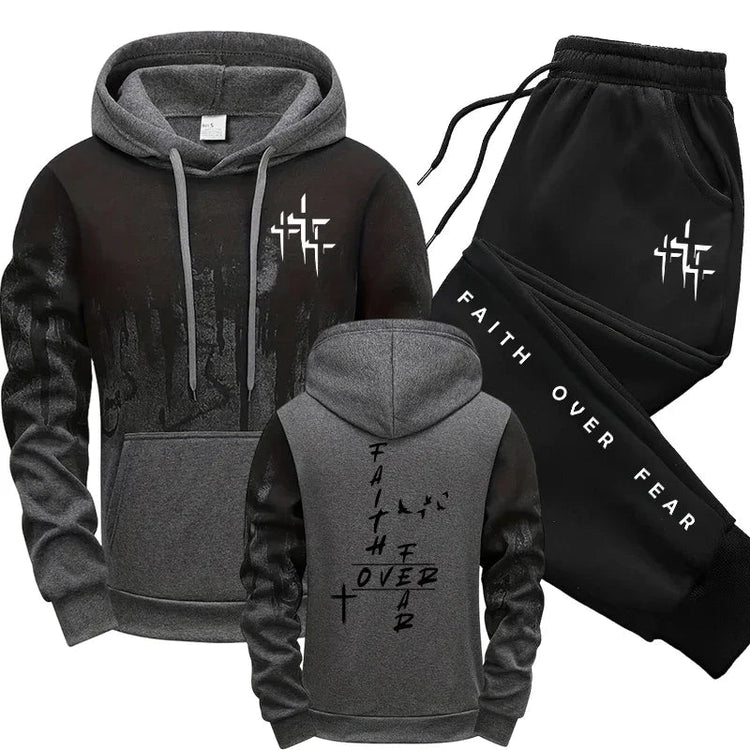 Fall Winter Daily Casual Fashion Sportswear Outdoor Jogger Fitness Outfit 2026 New in Men&