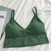 Women Sexy Crop Tops Bra Tube Top Female Streetwear Sleeveless Seamless Sports Bra Crop Camis Top Tee Bandeau Top Basic Tank Khamik Shop Online