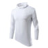 Men Solid Casual Hooded Long Sleeve T Shirt Soft Cotton Irregular Hem Daily Outdoor Top S 3XL Khamik Shop Online