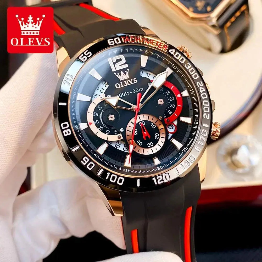 OLEVS casual fashion Men&
