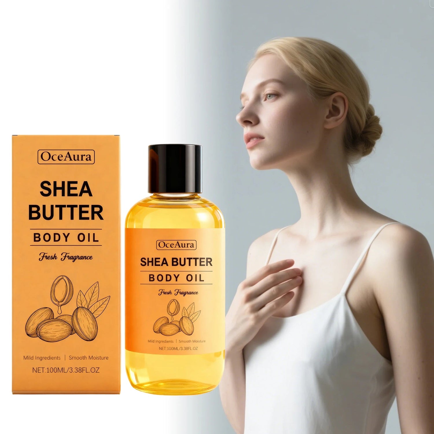 Oceaura Body Oil Gently Moisturizes The Whole Body Soften Rough Skin Improve Skin Condition Long Last Hydration Massage Skin Oil Khamik Shop Online