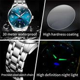 OLEVS Moon Phase men&