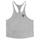 2022 New Fashion Men Gym Tank Top Fitness Y Back Clothing Summer Men&