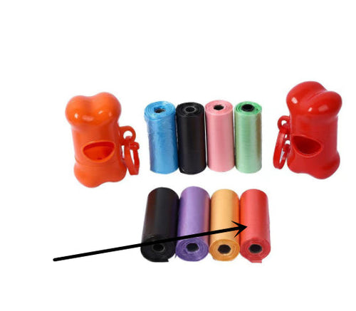 Pet Trash Bag Dog Poop Bags For Waste Refuse Cleanup Pear Daisy