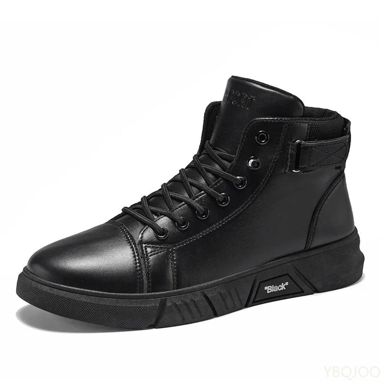 New spring autumn simple comfortable high top men&