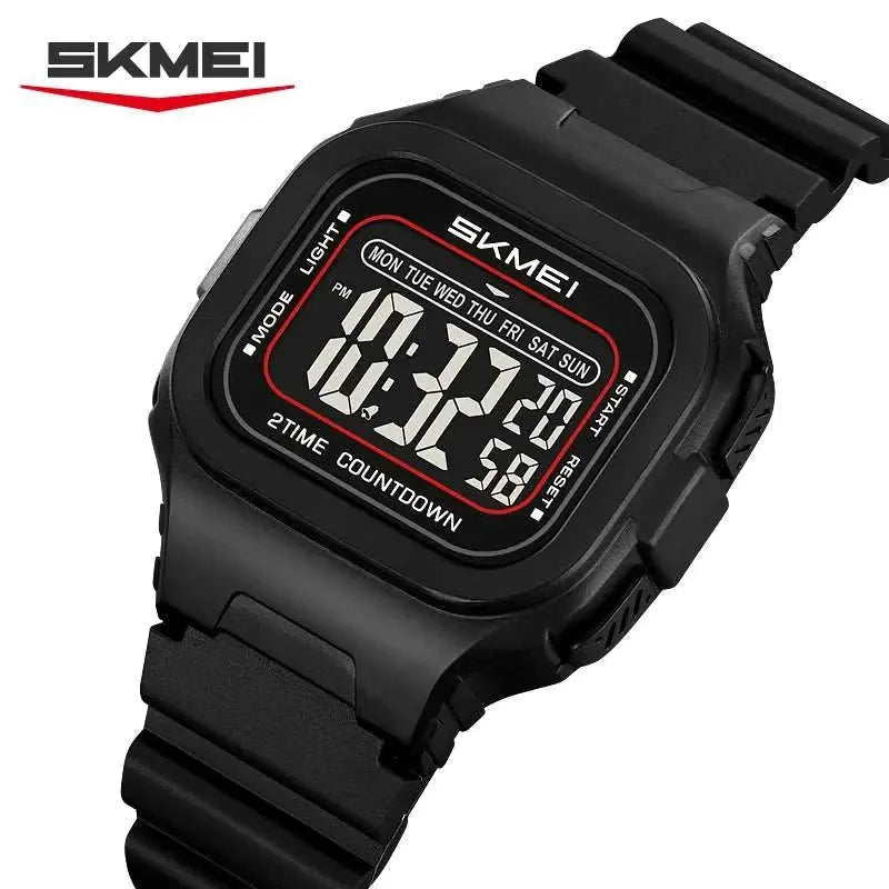 SKMEI 2343 Military Digital Watch Sports Shockproof Waterproof Multi Functional Men&