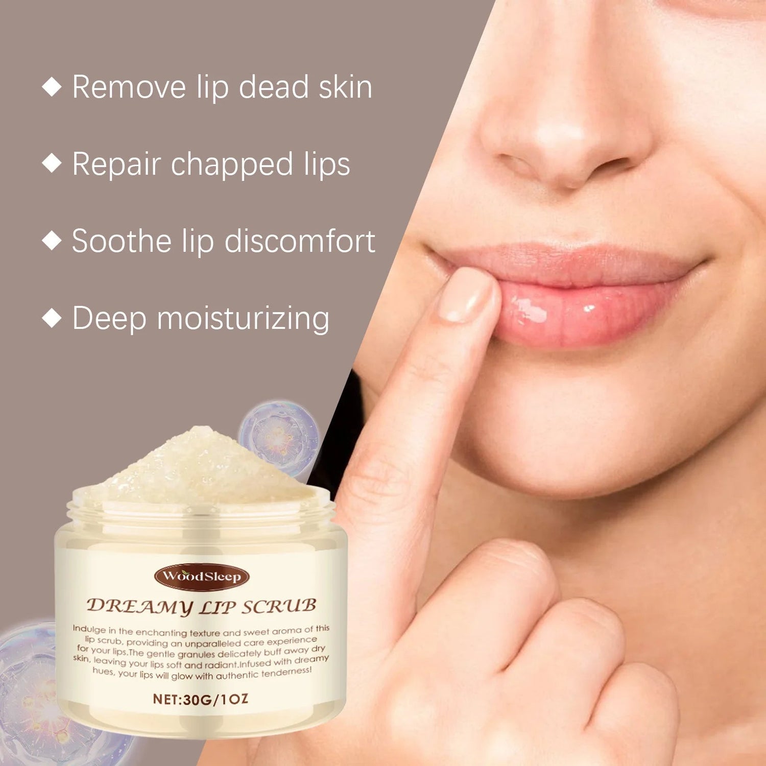 Coconut Sugar Lip Scrub Natural Organic Exfoliating Dead Skin Remover Moisturizing Lighten Dark Lips Repair Chapped Dry Lip Care Khamik Shop Online