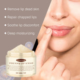 Coconut Sugar Lip Scrub Natural Organic Exfoliating Dead Skin Remover Moisturizing Lighten Dark Lips Repair Chapped Dry Lip Care Khamik Shop Online