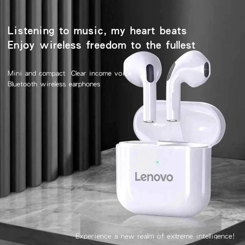 Original Lenovo Pro4 TWS Wireless Earphone Bluetooth Headset HiFi Noise Reduction Earbuds Waterproof Game Sports Mic Headphone Khamik Shop Online
