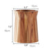 Acacia Wood Utensil Holder for Kitchen Counter, 360° Rotating 7.2" Wooden Cooking Utensil Crock for Countertop Farmhouse Kitchen Khamik Shop Online