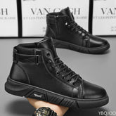 New spring autumn simple comfortable high top men&