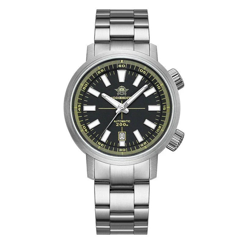 ADDIESDIVE 42MM Automatic Mechanical Watch Janpan 8215 200m Diver BGW9 Super Luminous Sapphire Grass Men Watch Khamik Shop Online