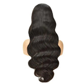 Body Wave Human Hair Wigs With Bangs Full Machine Made Brazilian Human Cerise Alfie