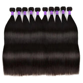 Wholesale 5/6/10/12 Bundles Brazilian Straight Hair 10A Grade Human Ha Cerise Alfie
