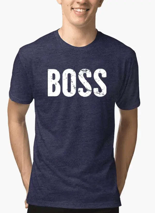 Boss Half Sleeves Melange T-shirt Scorpius