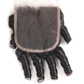 10A Grade 3/4 Spring Curl Fumi Human Hair bundles with 4x4 Closures & Cerise Alfie