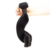 10A Grade Brazilian Egg Curl Fumi Human Hair Bundles With 4x4 Closure Cerise Alfie