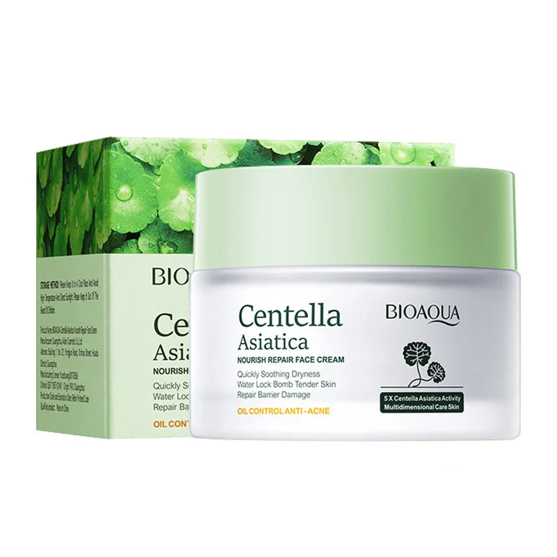 BIOAQUA Centella Asiatica Skin Care Sets Moisturizing Face Cream Whitening anti Dark Circles anti Wrinkles Eye Cream Skin Care