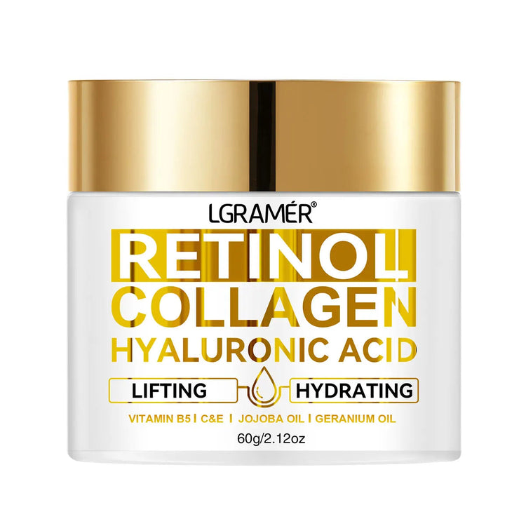 Retinol Face Cream Moisturizing Wrinkle Remover Collagen Hyaluronic Acid Creams Skin Care Cosmetic for Women&Men Khamik Shop Online