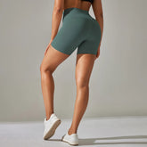 Yoga Shorts Women Fitness Shorts Running Cycling Shorts Breathable Sports Leggings High Waist Summer Workout Gym Shorts Khamik Shop Online
