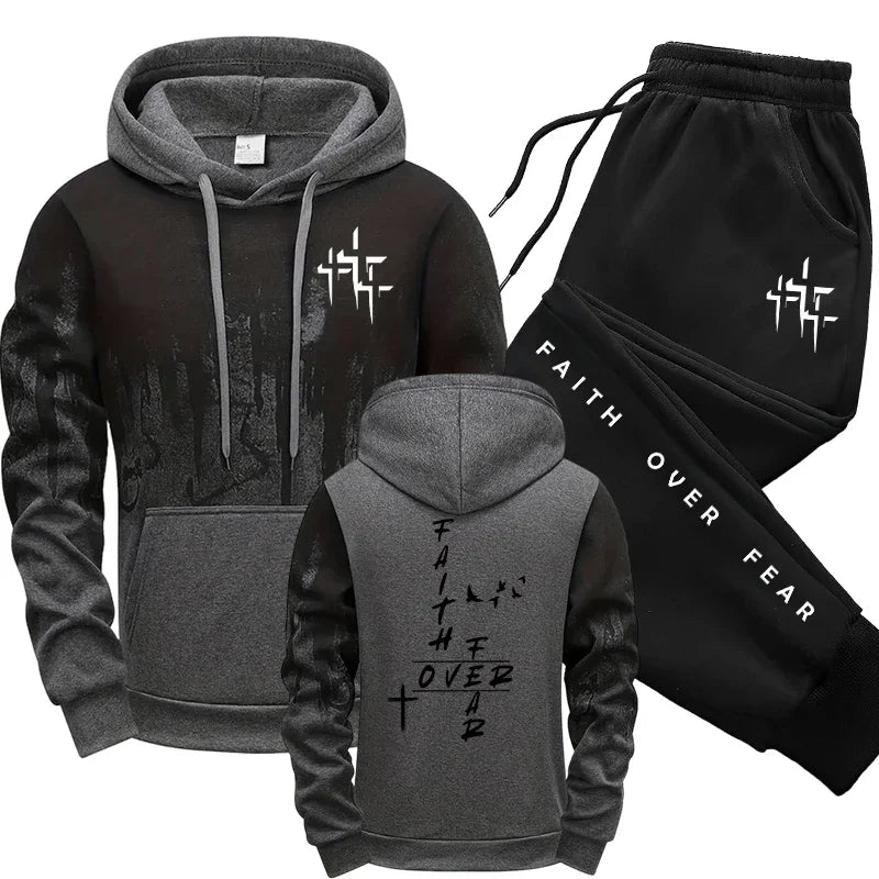 Fall Winter Daily Casual Fashion Sportswear Outdoor Jogger Fitness Outfit 2026 New in Men&