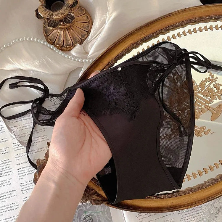 French Romantic Lace Mesh Sexy Women&