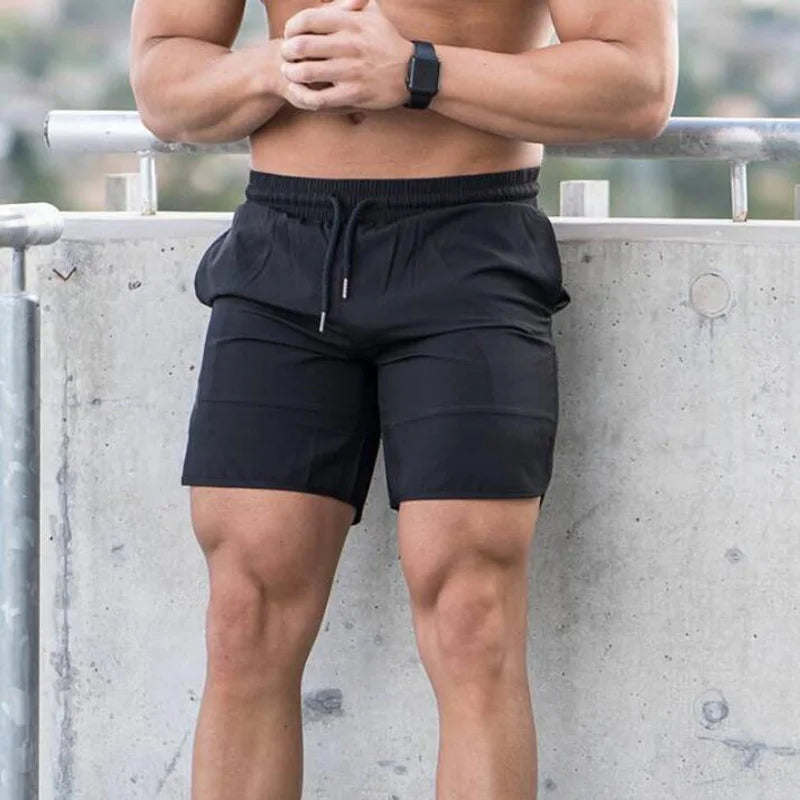 Running Shorts Men Quick Dry Workout Bodybuilding Gym Shorts Spandex Sports Jogging 2023 Pocket Tennis Training Shorts Khamik Shop Online