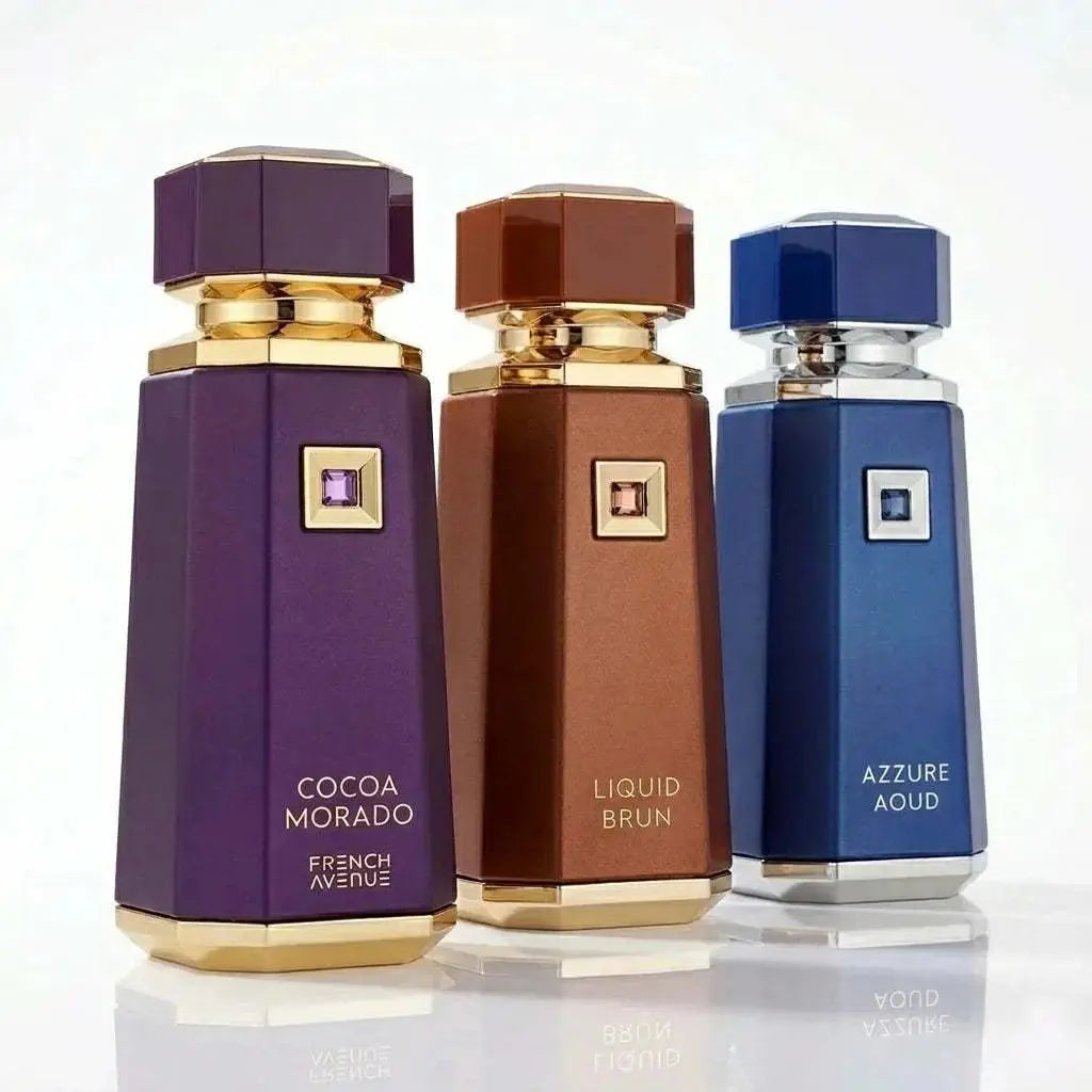 Arab Oriental Long Lasting Fragrance French Avenue Liquid Brun Azzure Aoud Cocoa Morado Woody Spicy Vanilla Perfume Unisex Gift Khamik Shop Online