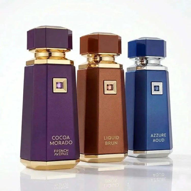 Arab Oriental Long Lasting Fragrance French Avenue Liquid Brun Azzure Aoud Cocoa Morado Woody Spicy Vanilla Perfume Unisex Gift Khamik Shop Online