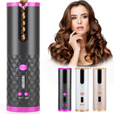 Rechargeable Automatic Hair Curler Women Portable Hair Curling Iron Periwinkle Abderus