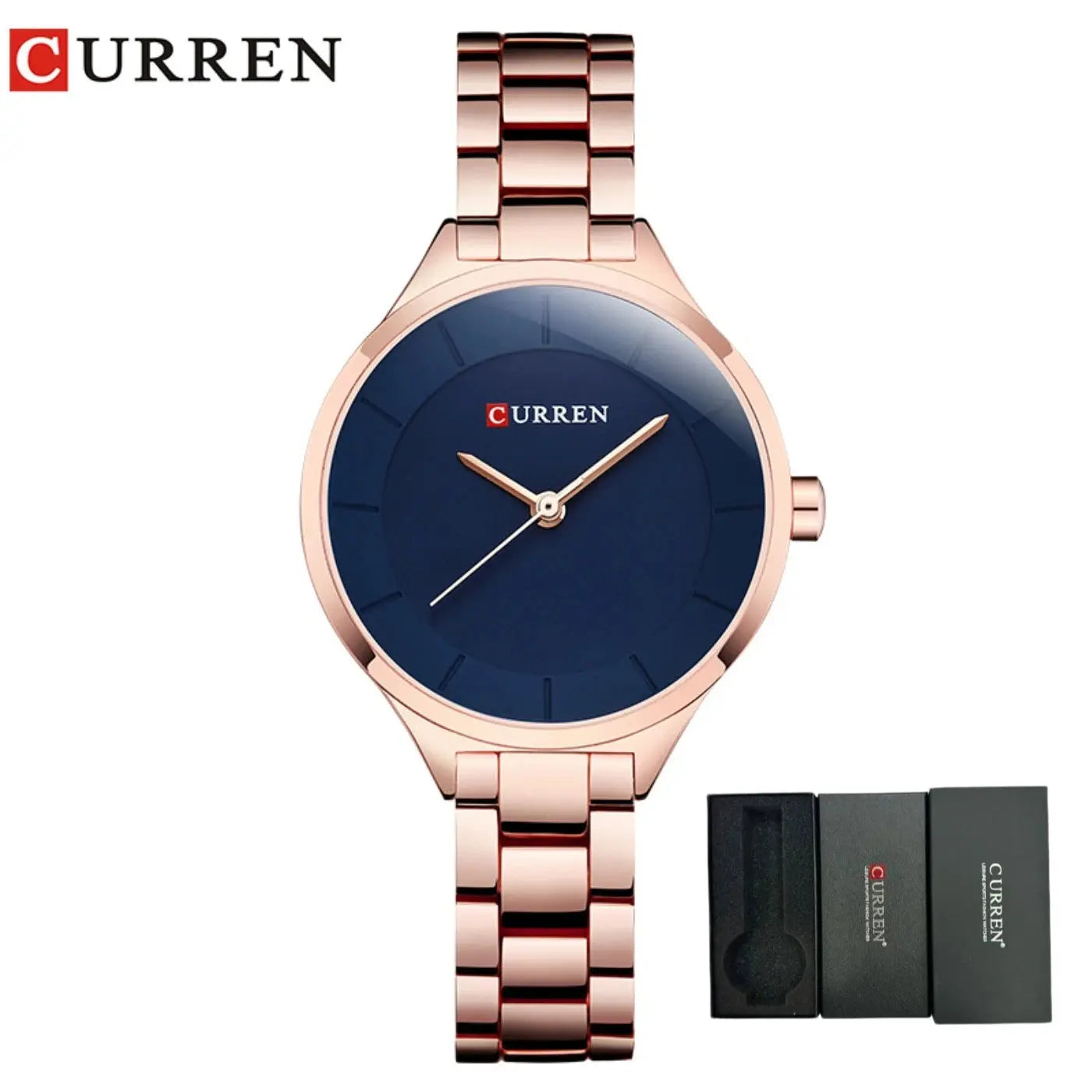 CURREN New Simple Women Bracelet Wrist Watches Light Extravagant Girls Fashion Geneva Quartz Clock Female Luxury Wristwatch 2017 Khamik Shop Online